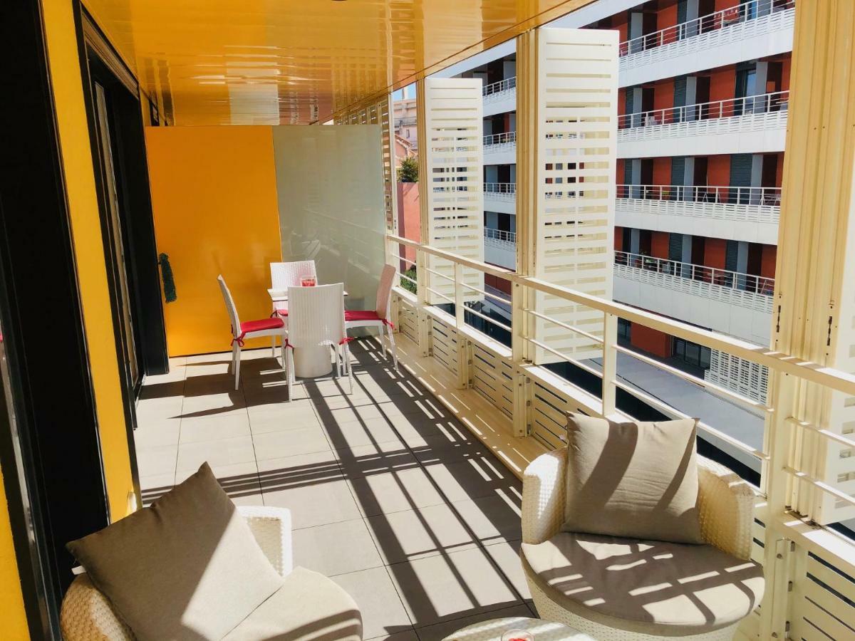 Vacances A Nice Terrasse Ensoleillee & Parking A La Gare Du Sud Екстериор снимка